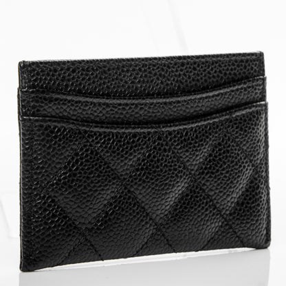 Chanel Caviar Quilted Card Holder Black 3 of 7