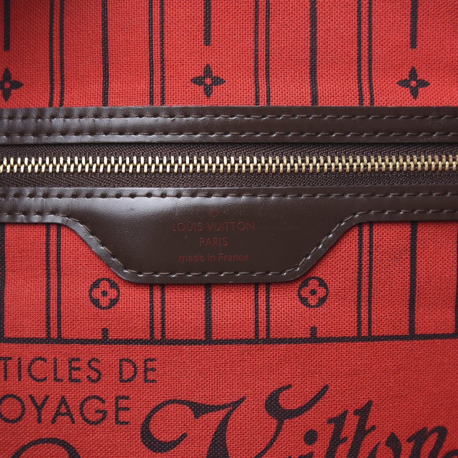 Louis Vuitton Damier Ebene Neverfull GM 6 of 18