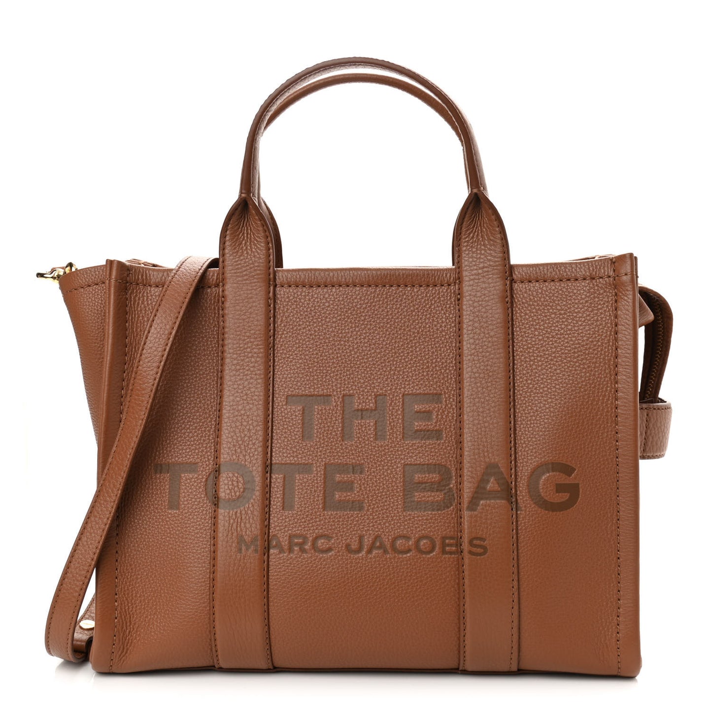 Grained Calfskin Medium The Tote Bag Argan Oil