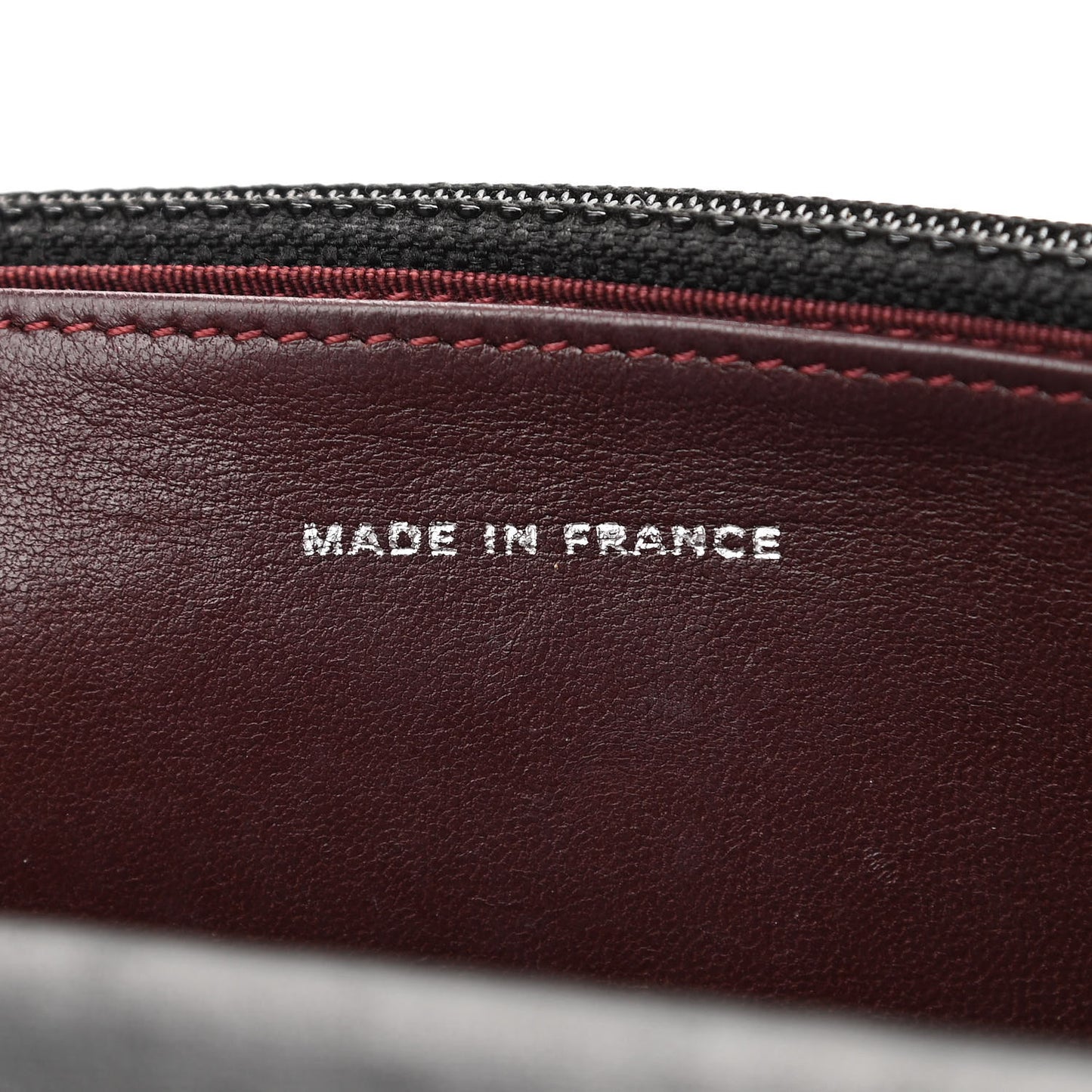 Lambskin Quilted Wallet On Chain WOC Black