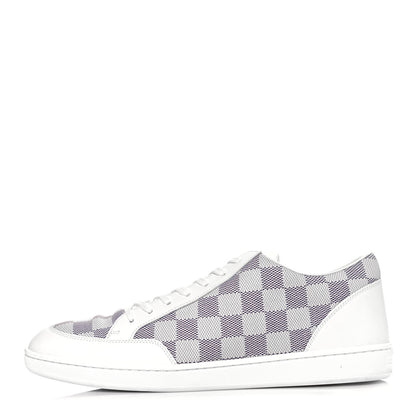Louis Vuitton Damier Azur Mens Sneakers 8.5 White 1 of 8