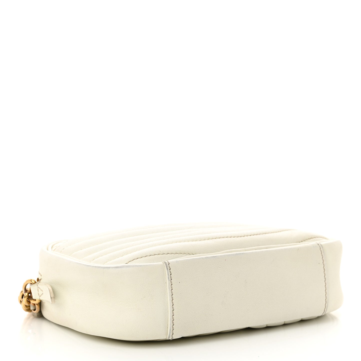 Calfskin New Wave Camera Bag White