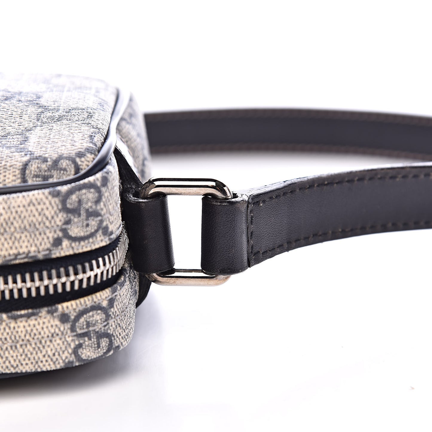 GG Plus Monogram Small Shoulder Bag Navy