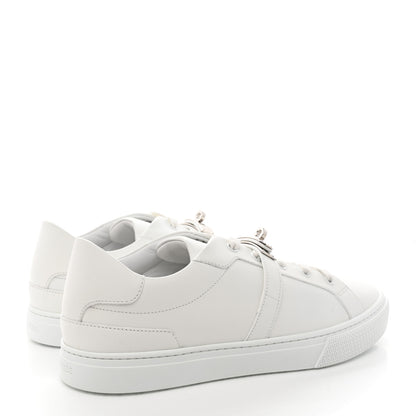Hermes Calfskin Mens Day Sneakers 42.5 White 4 of 14
