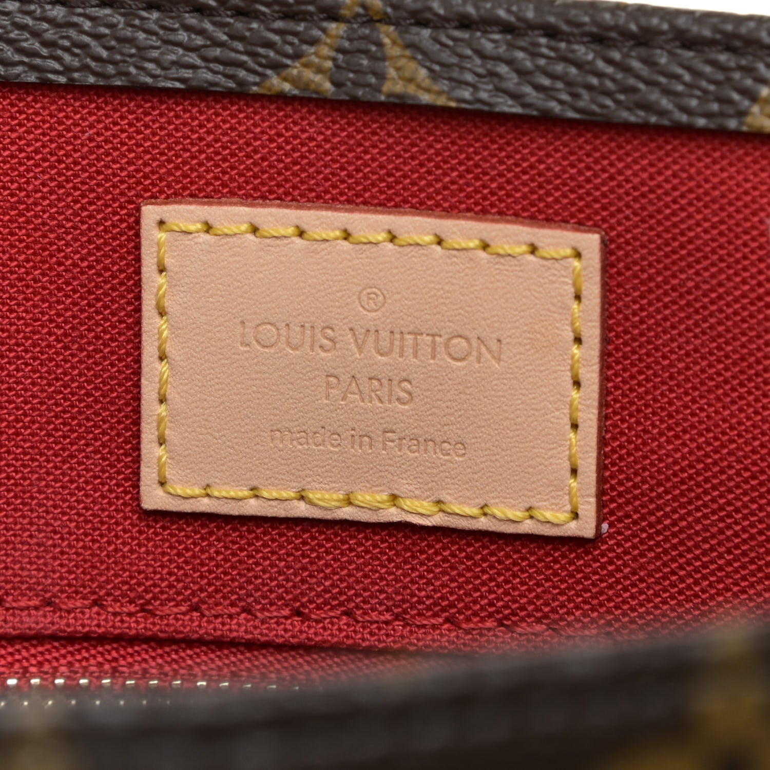 Louis Vuitton Monogram Sac Plat BB 6 of 10
