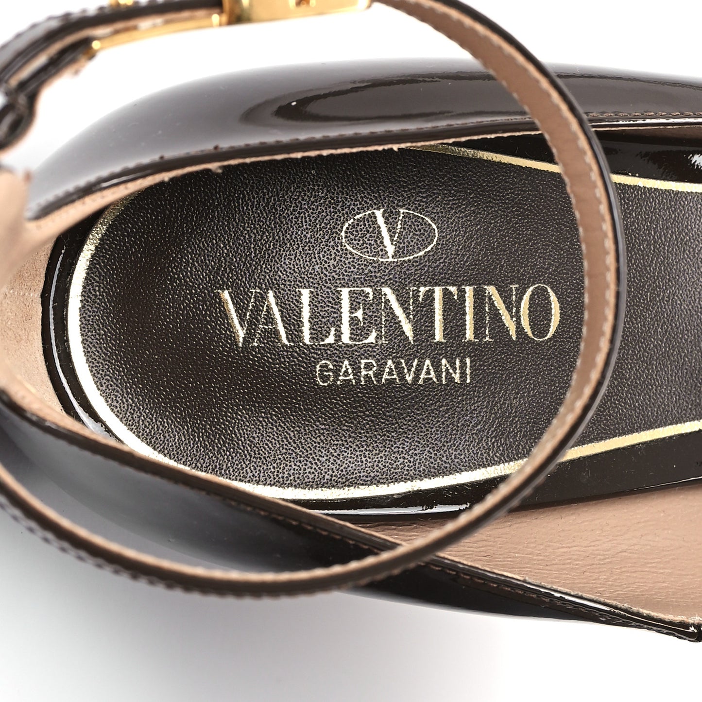Patent Tan-Go 55/155mm Platform Pumps 37.5 Dark Brown
