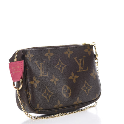 Louis Vuitton Monogram 2020 Christmas Animation Roller Coaster Mini Pochette Accessories Pivoine 2 of 7