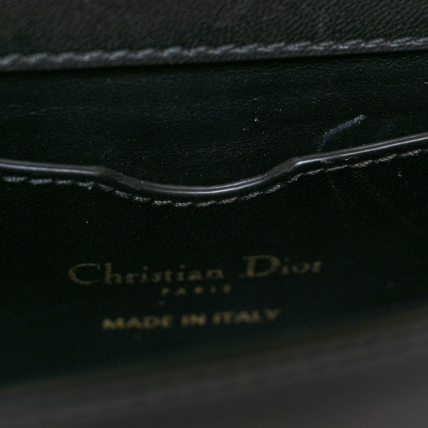 Christian Dior Box Calfskin Micro 30 Montaigne Bag Black 4 of 9