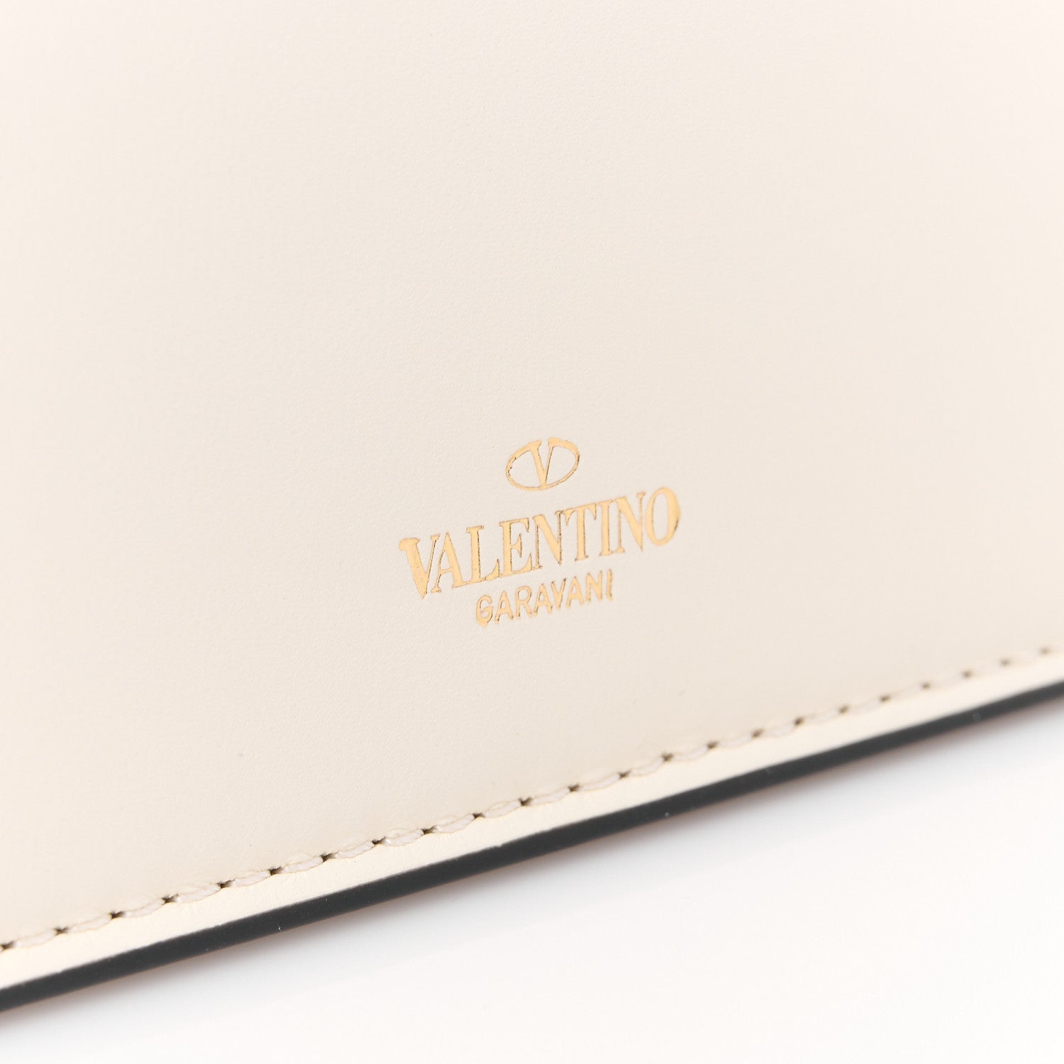 Valentino Garavani Vitello Sculpture Shoulder Bag Ivory 7 of 12