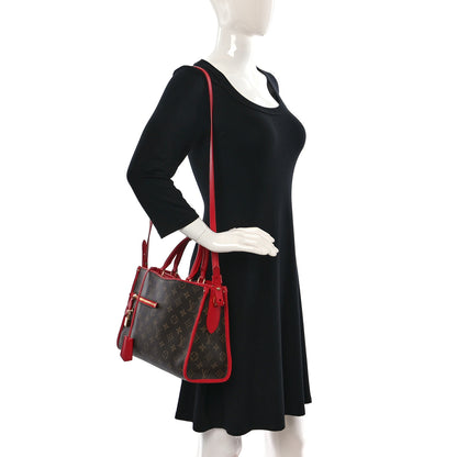 Louis Vuitton Monogram Popincourt PM Red 3 of 9