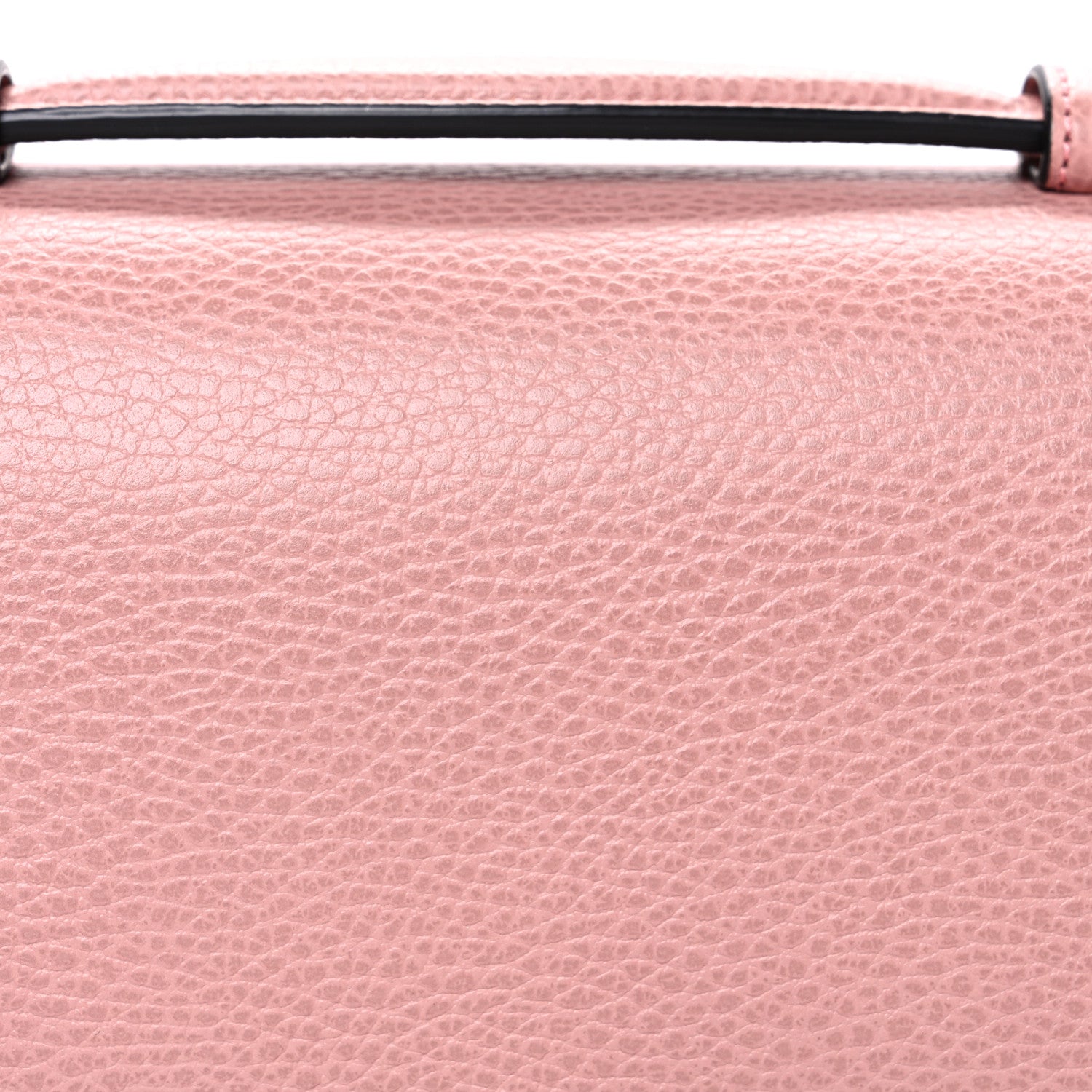 Gucci Dollar Calfskin Medium Interlocking G Top Handle Shoulder Bag Soft Pink 8 of 11