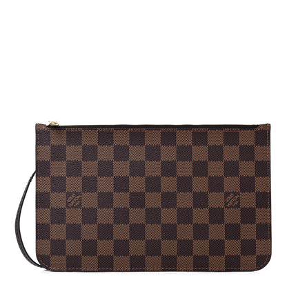 Louis Vuitton Damier Ebene Neverfull MM GM Pochette 1 of 6