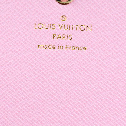 Louis Vuitton Monogram 2016 Christmas Animation Sarah Wallet Rose Ballerine 6 of 7