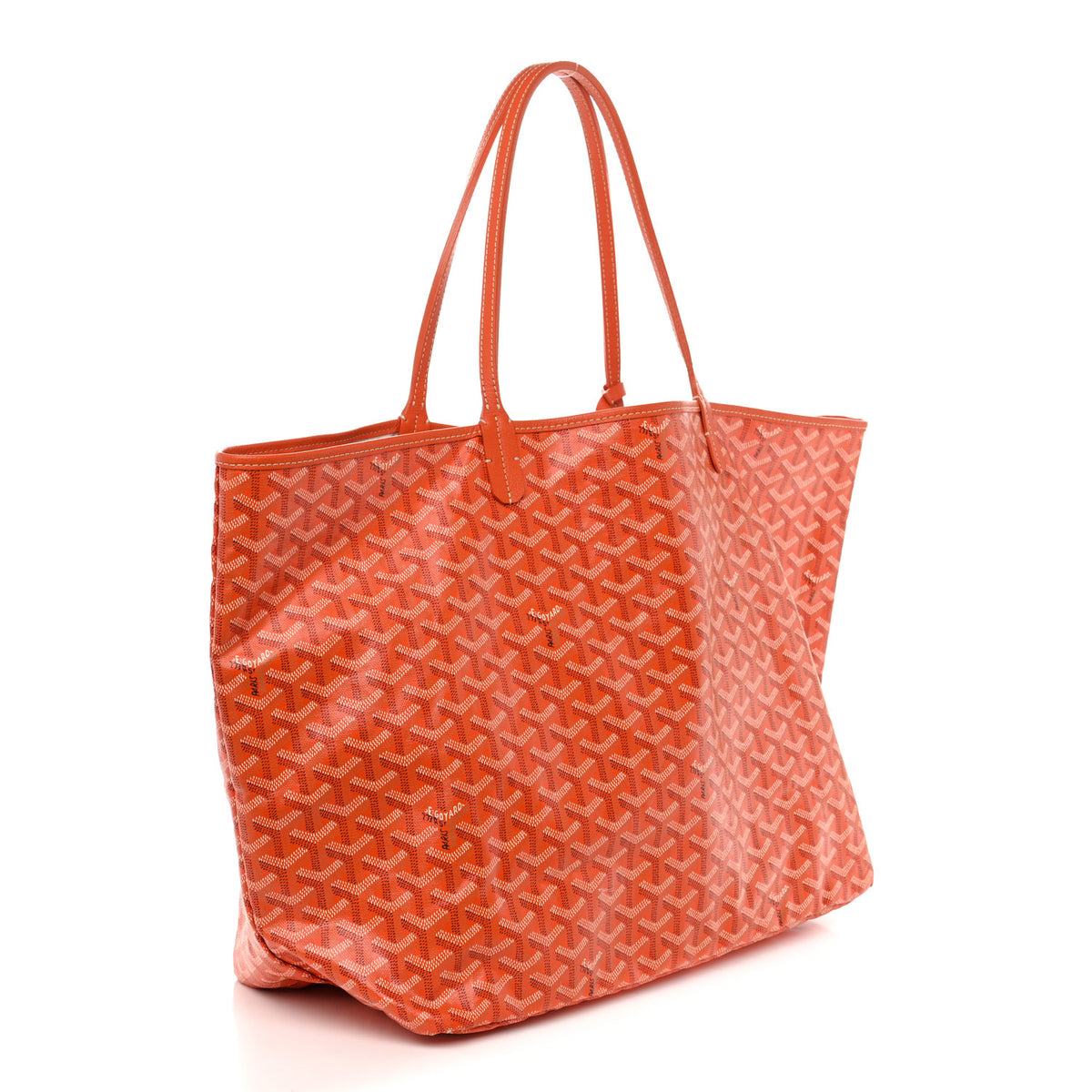 Goyard Goyardine Saint Louis GM Orange 4 of 12