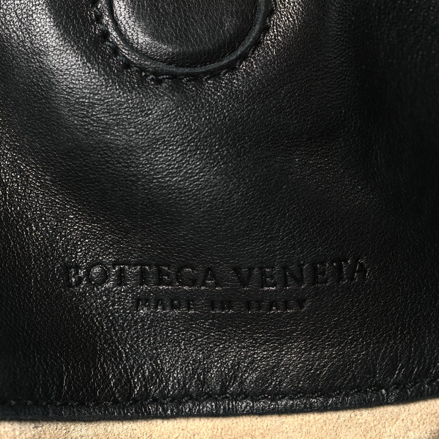 Nappa Intrecciato Large Campana Black