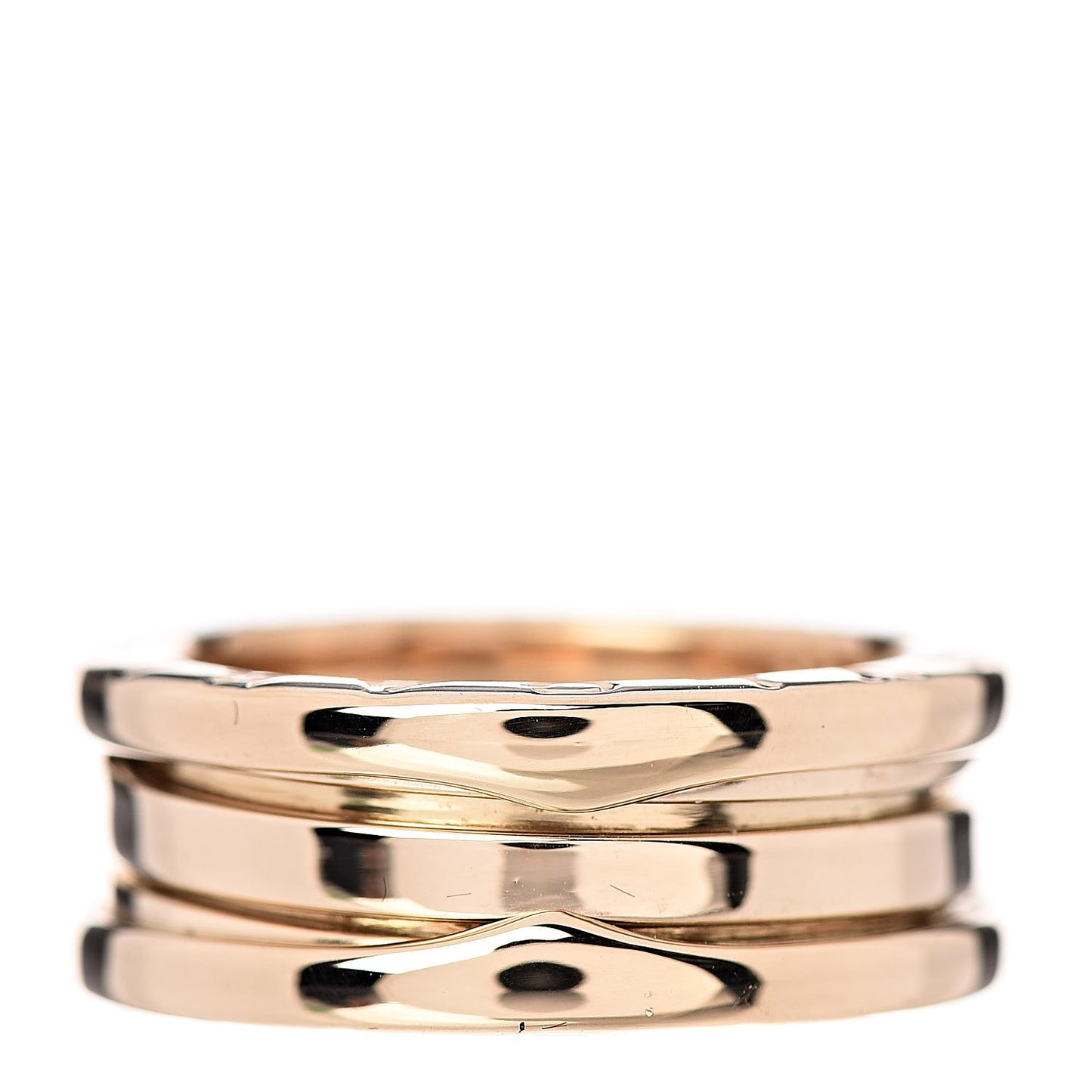 18K Yellow Gold B.Zero1 Three-Band Ring 51 5.75