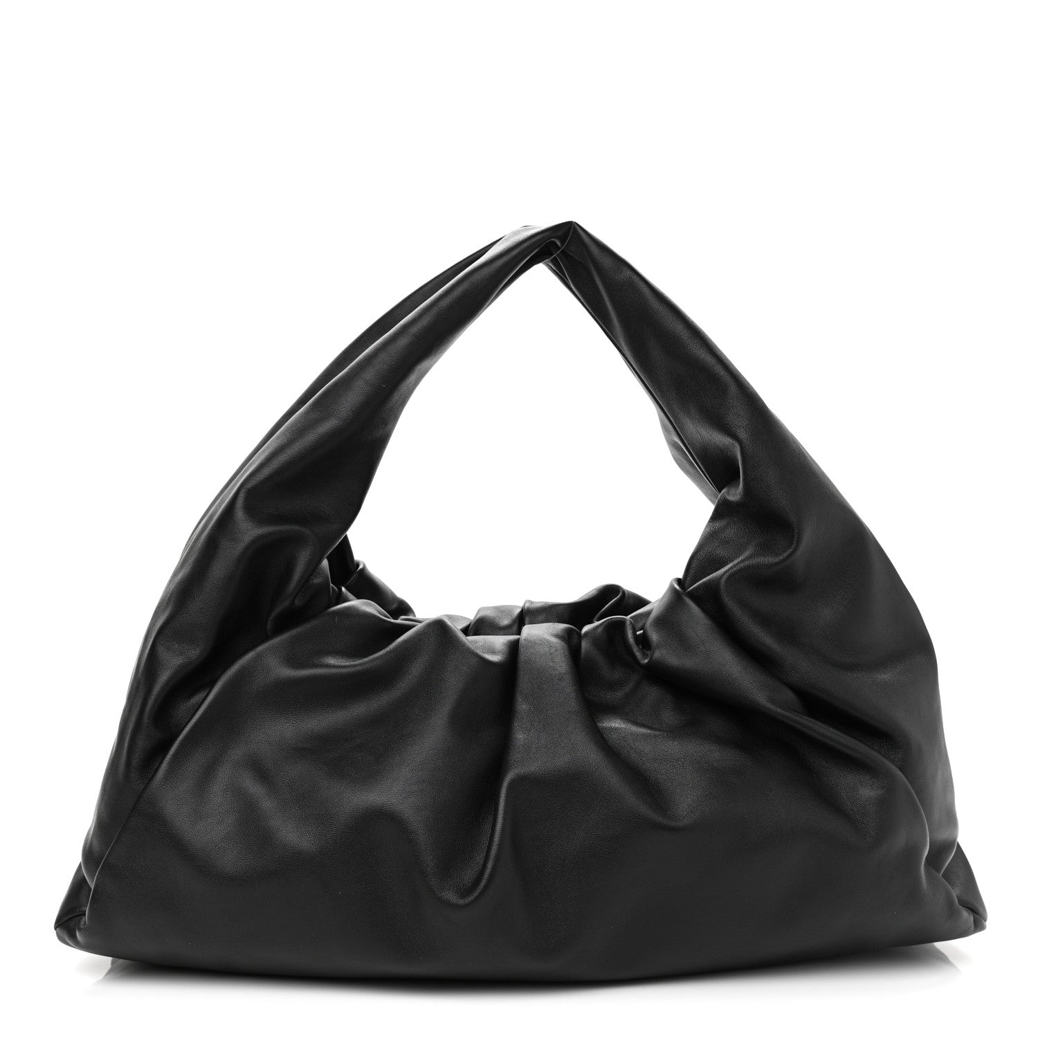 Bottega Veneta Smooth Butter Calfskin Large The Shoulder Pouch Black 1 of 11