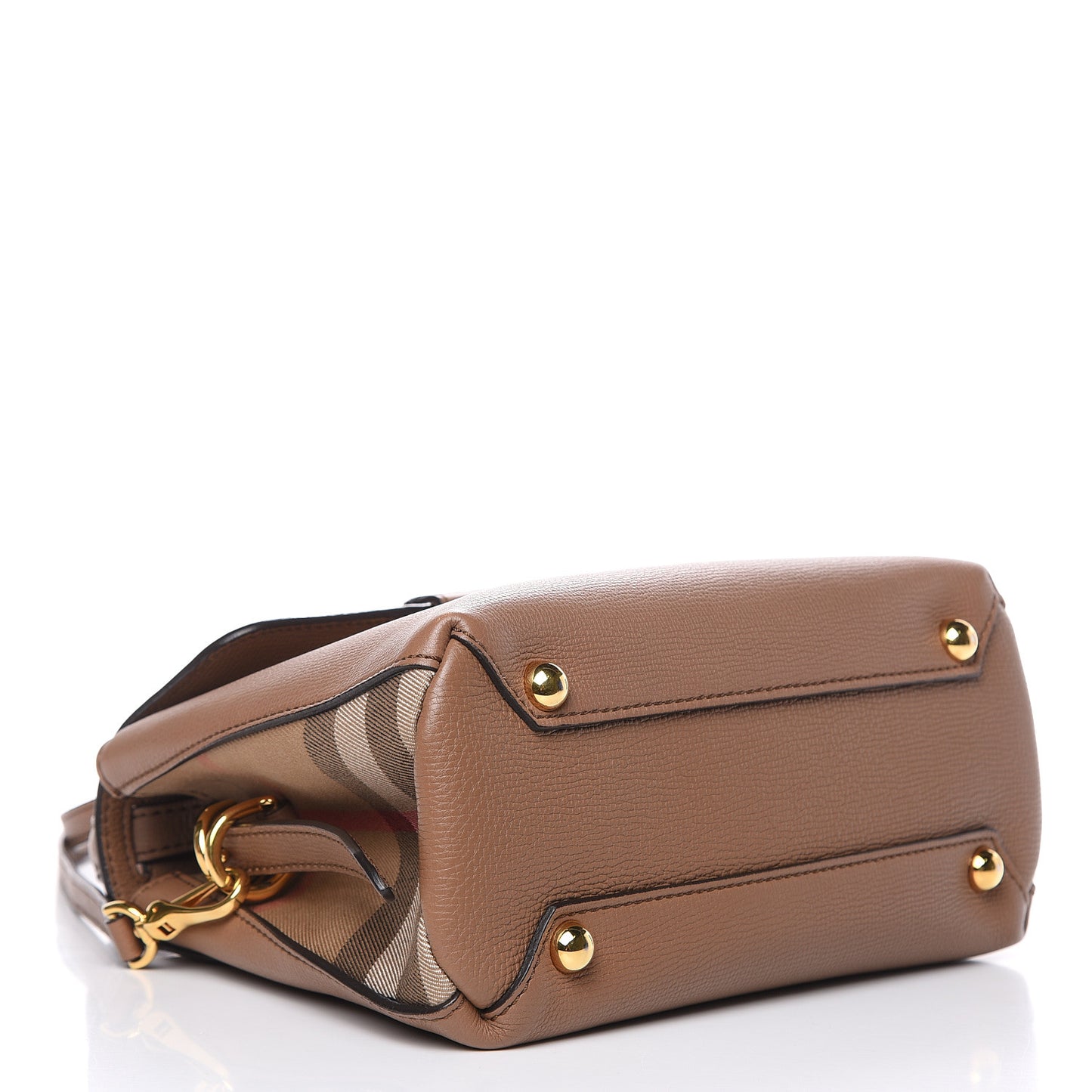 Derby Calfskin House Check Small Camberley Dark Sand
