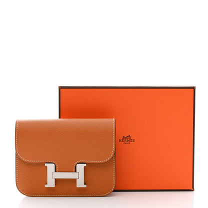 Hermes Epsom Constance Slim Wallet Toffee 9 of 9