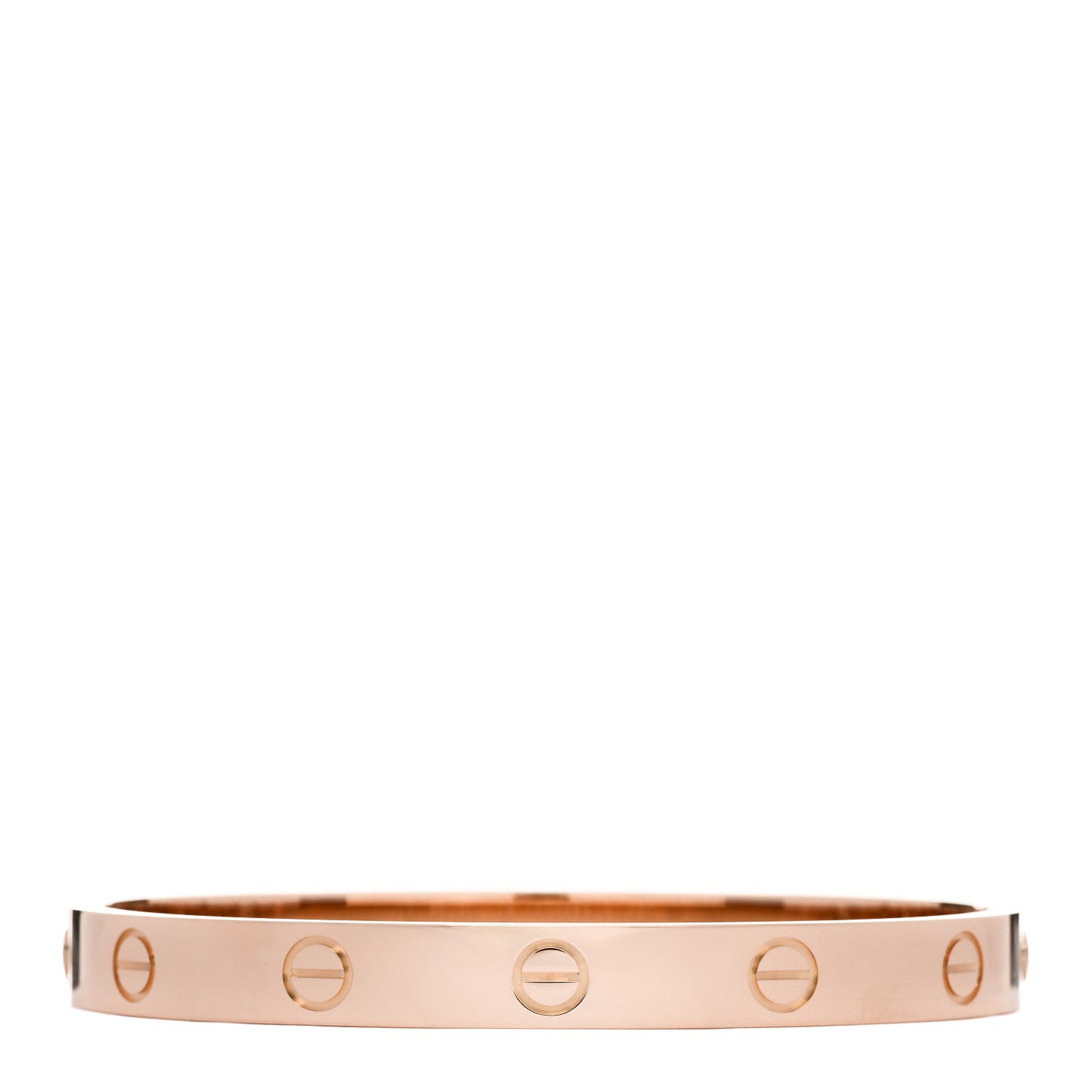 18K Pink Gold Love Bracelet 16
