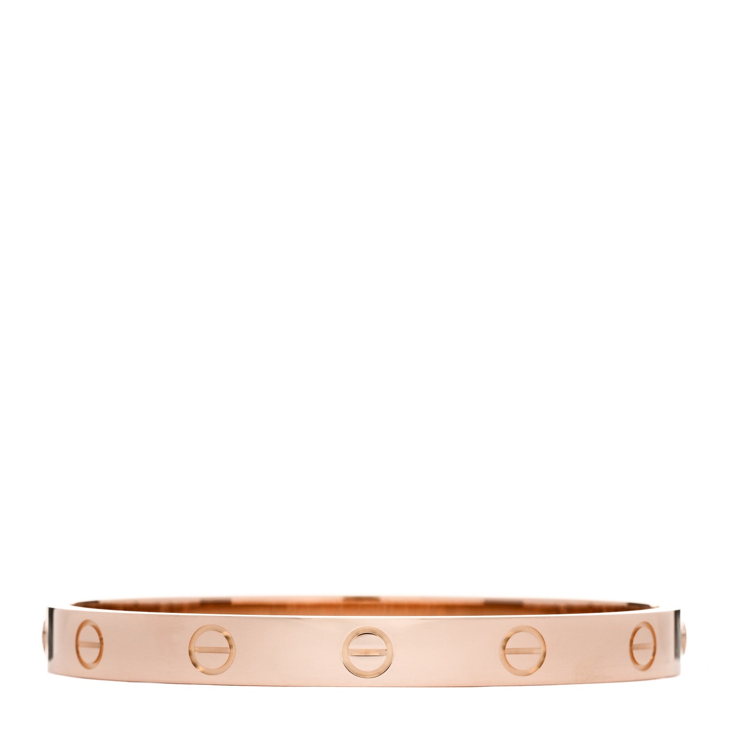Cartier 18K Pink Gold Love Bracelet 16 2 of 9