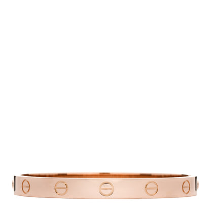 Cartier 18K Pink Gold Love Bracelet 16 2 of 9