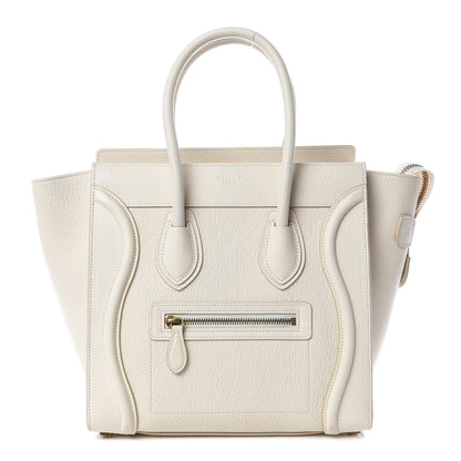 Celine Goatskin Micro Luggage White 1 of 22
