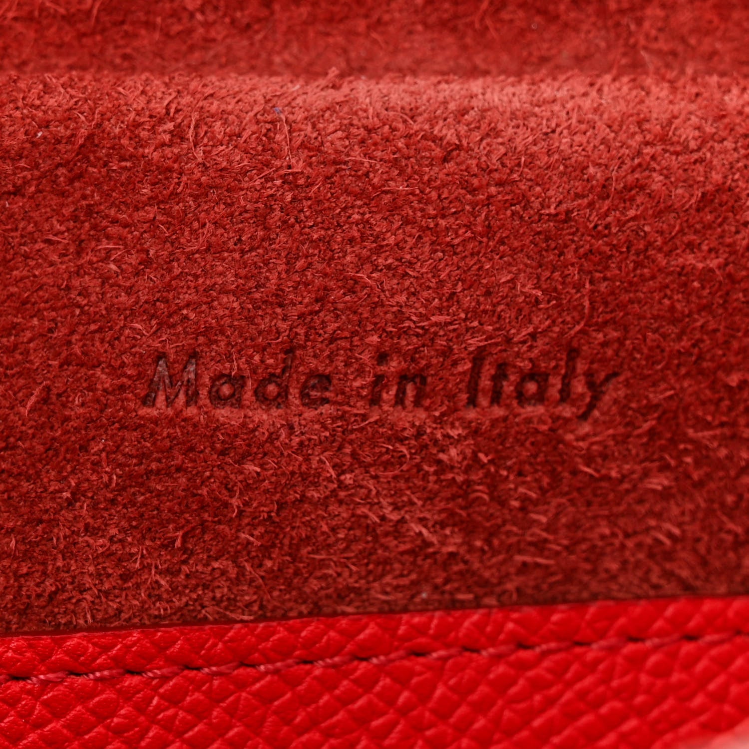 Celine Baby Grained Calfskin Micro Belt Bag Poppy 7 of 12