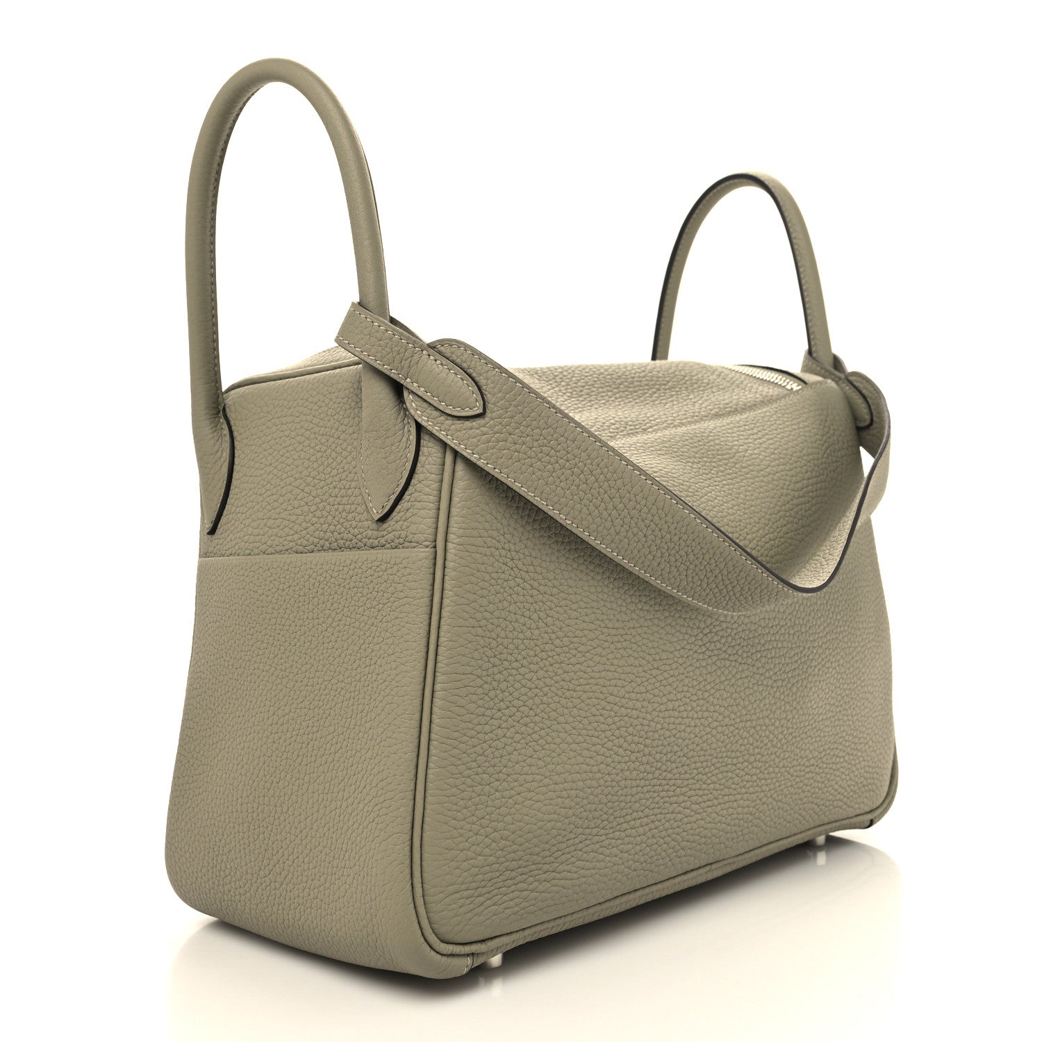 Hermes Taurillon Clemence Lindy 30 Sauge 3 of 12