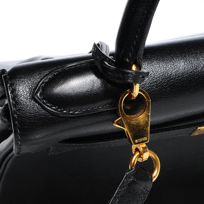 Hermes Veau Gulliver Kelly Retourne 28 Black 8 of 28