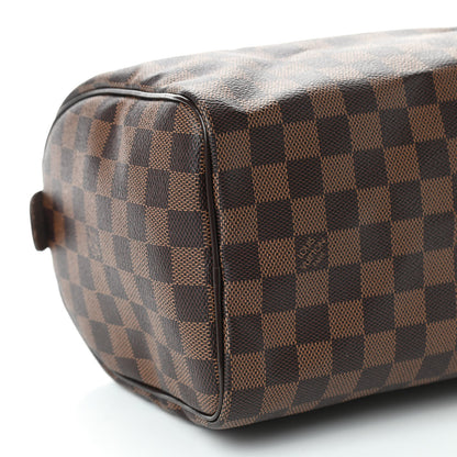 Louis Vuitton Damier Ebene Speedy 25 6 of 9
