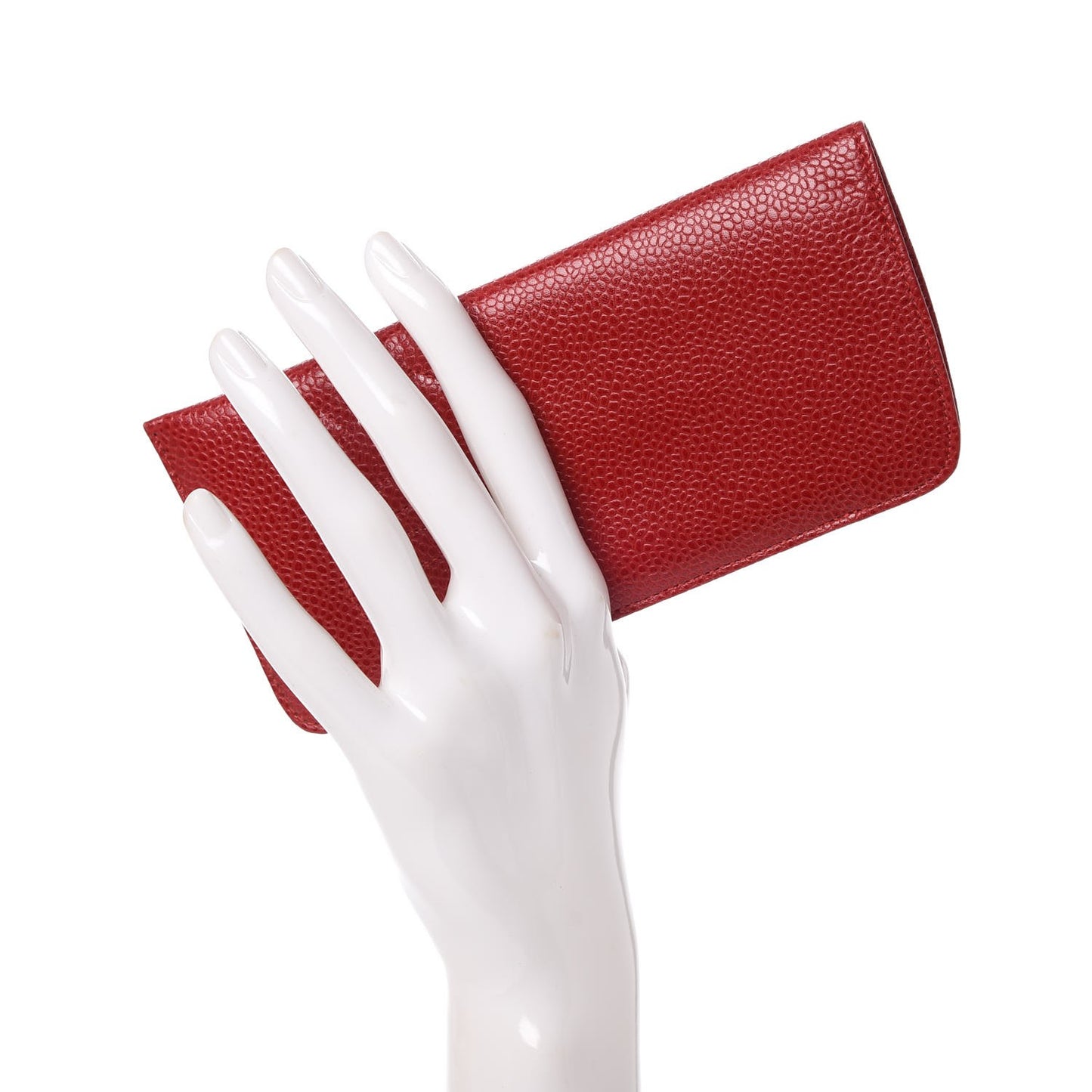 Caviar CC Eyeglasses Case Red