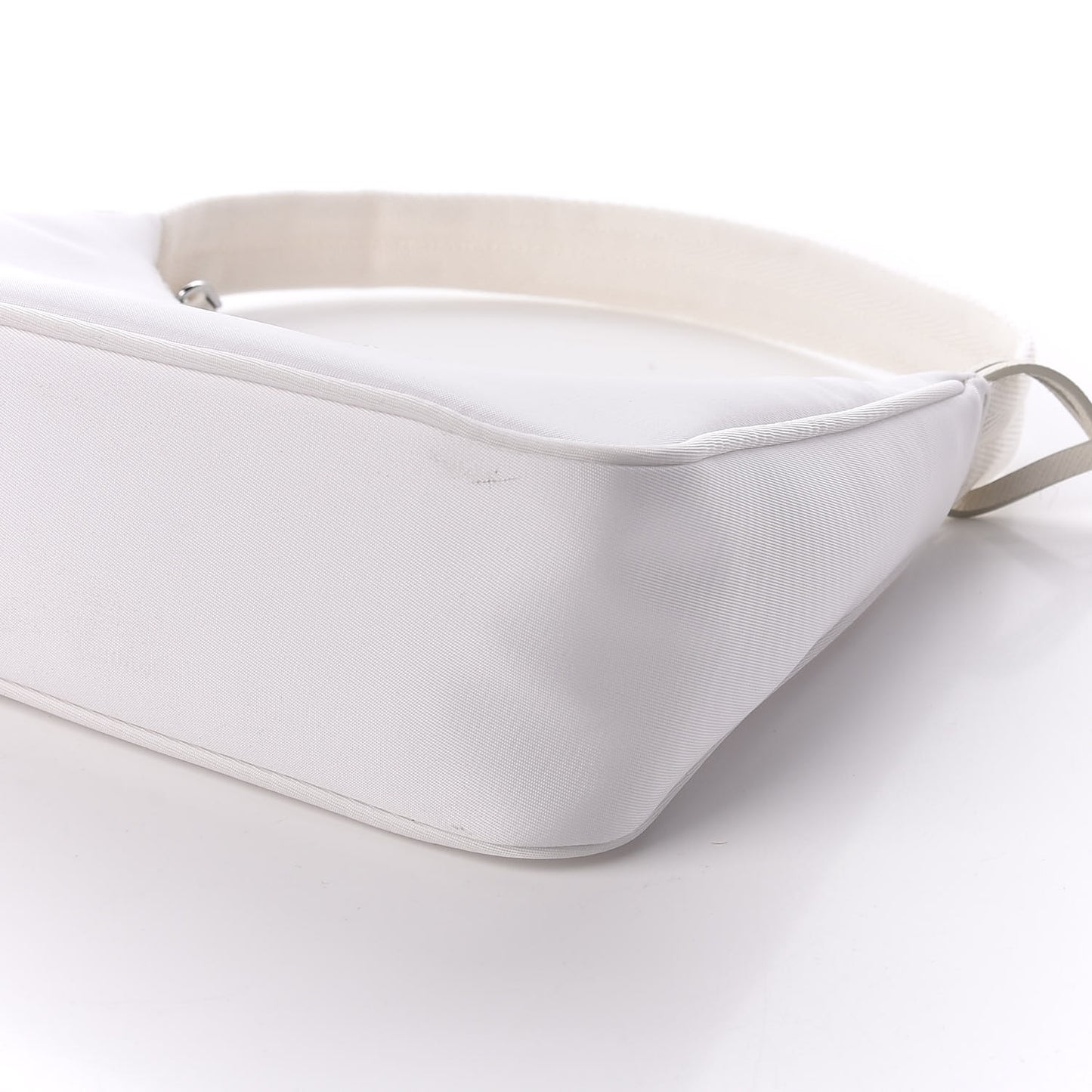 Tessuto Nylon Mini Re-Edition 2000 Bag White