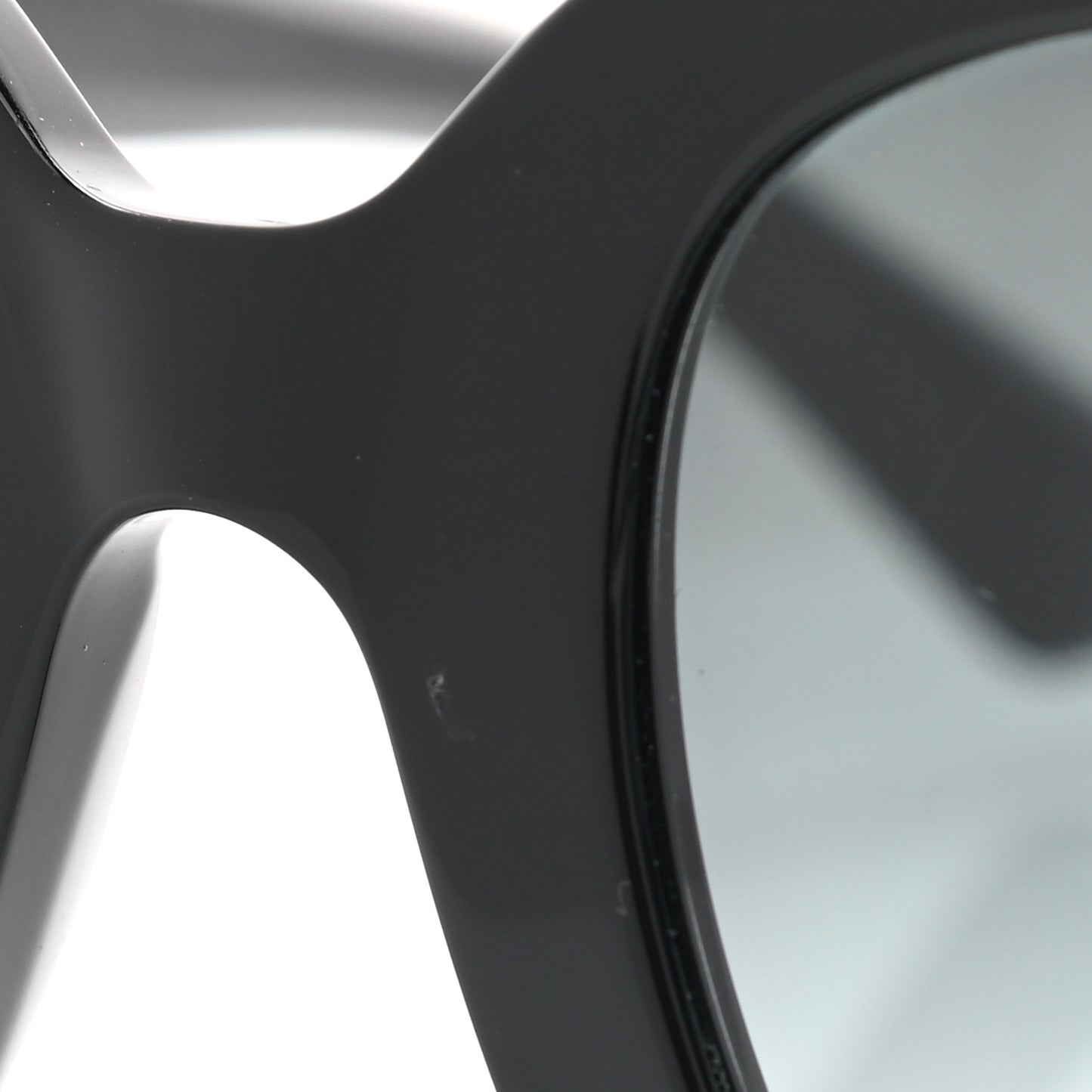 Acetate Crystal Star Round Frame Sunglasses GG0208S Black