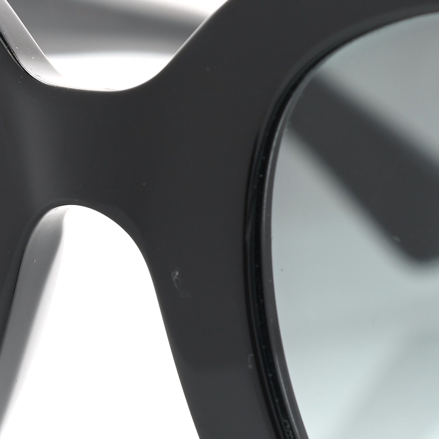 Gucci Acetate Crystal Star Round Frame Sunglasses GG0208S Black 7 of 8