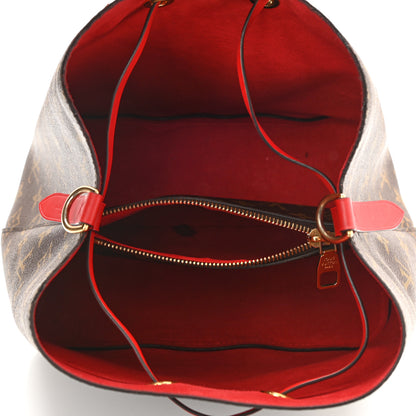 Louis Vuitton Monogram Neonoe MM Coquelicot 4 of 11