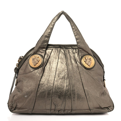 Gucci Metallic Calfskin Medium Hysteria Top Handle Bag Gold 1 of 11