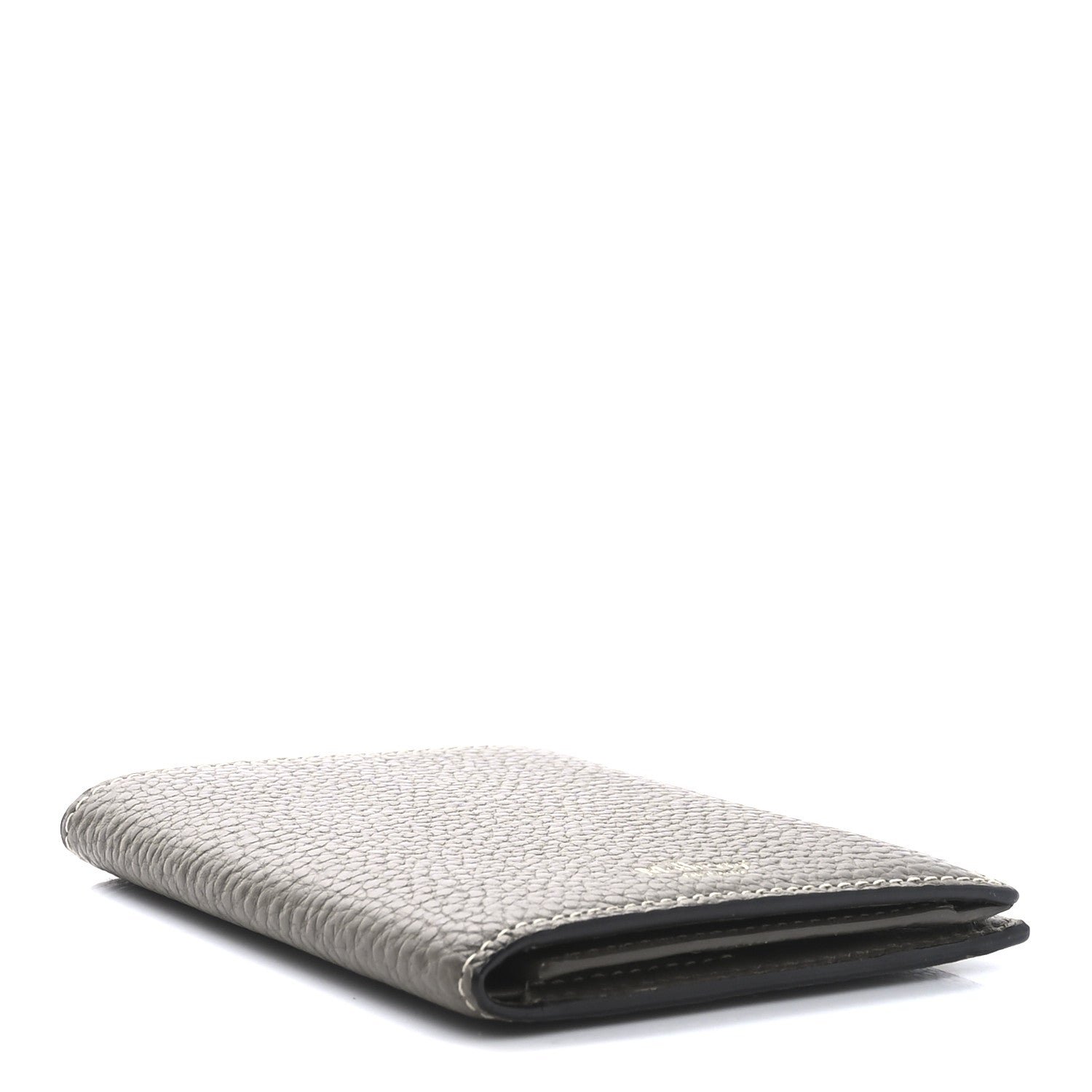 Mulberry Classic Grain Tri-fold Wallet Grey 4 of 6