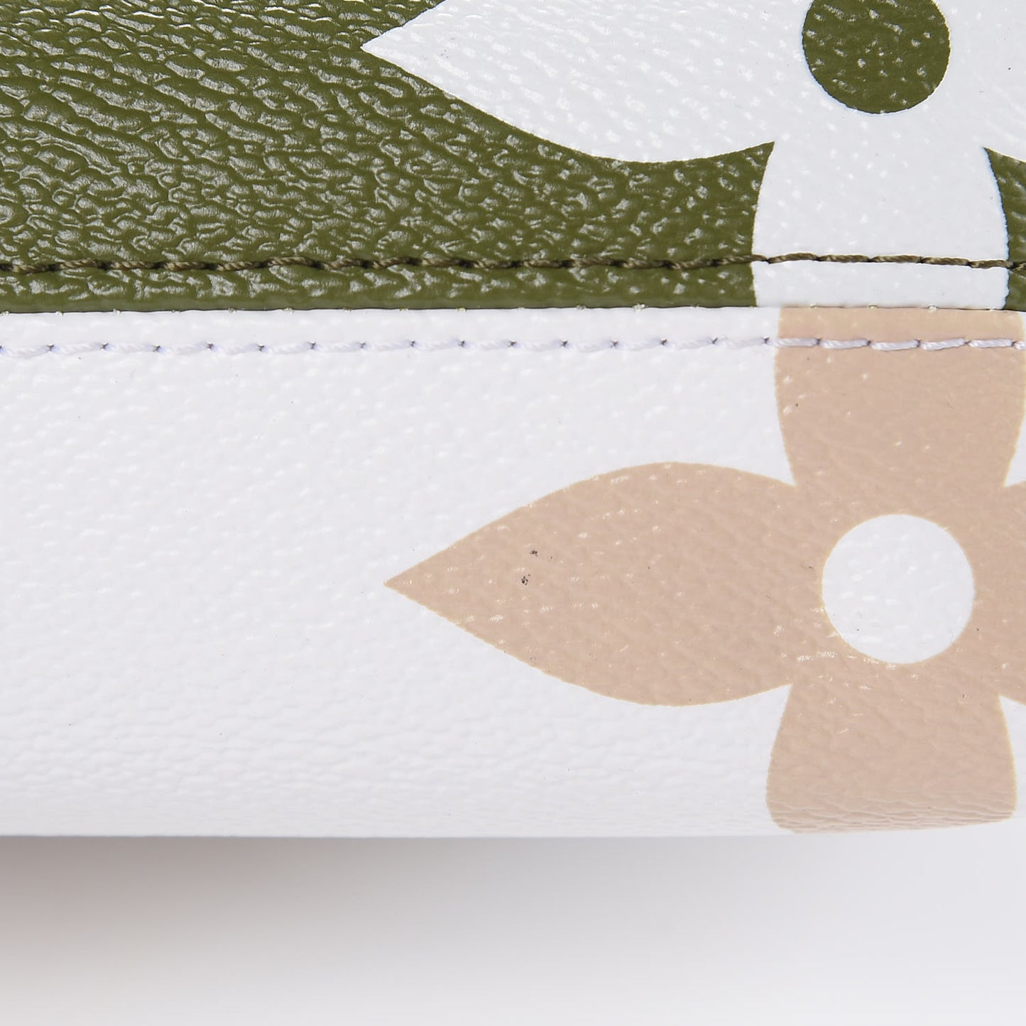 Monogram Giant Cosmetic Pouch Kaki