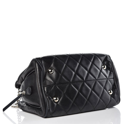 Chanel Lambskin Quilted Shoulder Bag Black 4 of 18