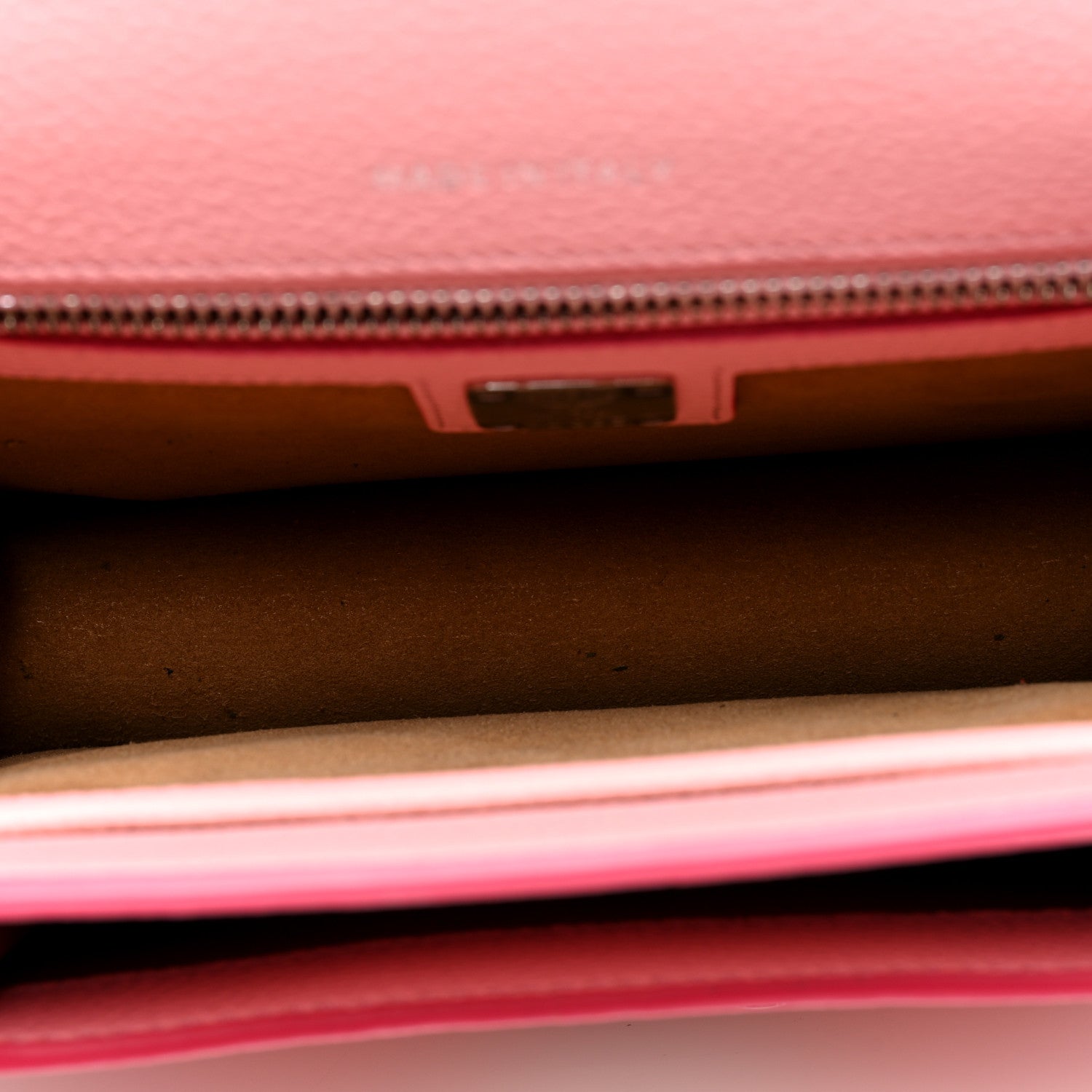 MCM Calfskin Studded Small Patricia Bag Pink 5 of 10