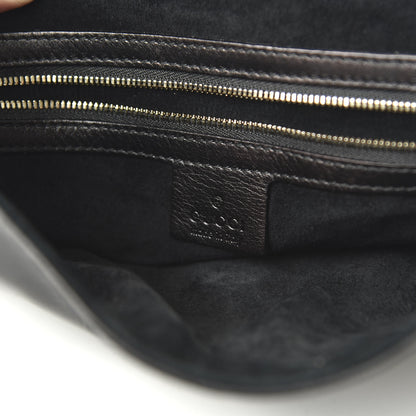 Gucci Patent Britt Messenger Bag Black 9 of 11