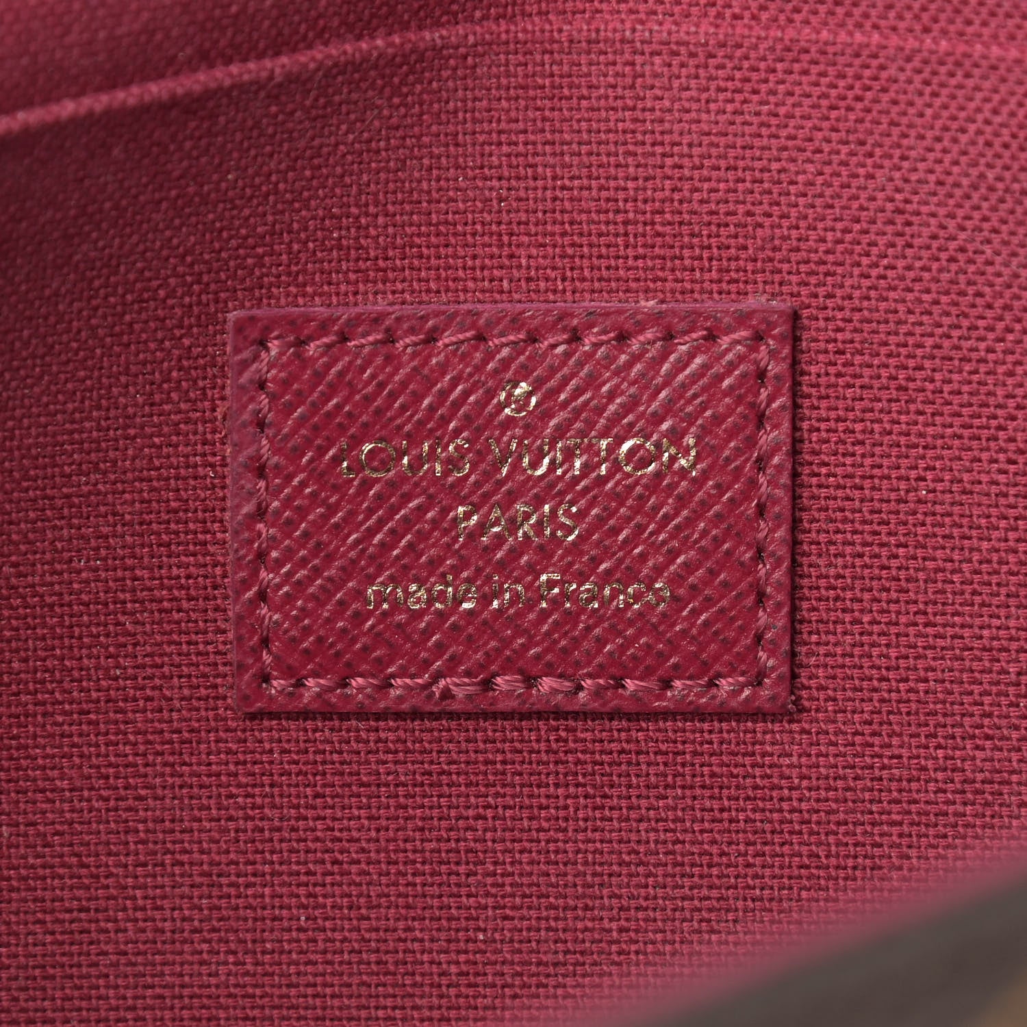 Louis Vuitton Monogram Pochette Felicie Chain Wallet Fuchsia 8 of 18