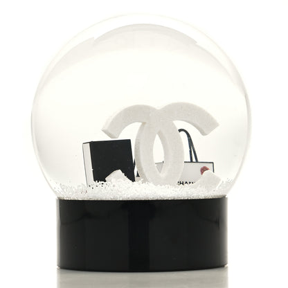 Chanel Glass CC Shopping Bag Snow Globe 4 of 8