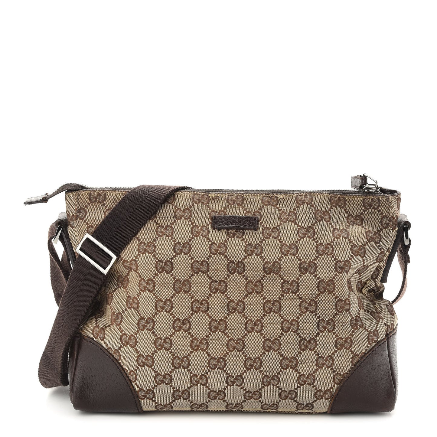 Monogram Joy Messenger Bag Dark Brown
