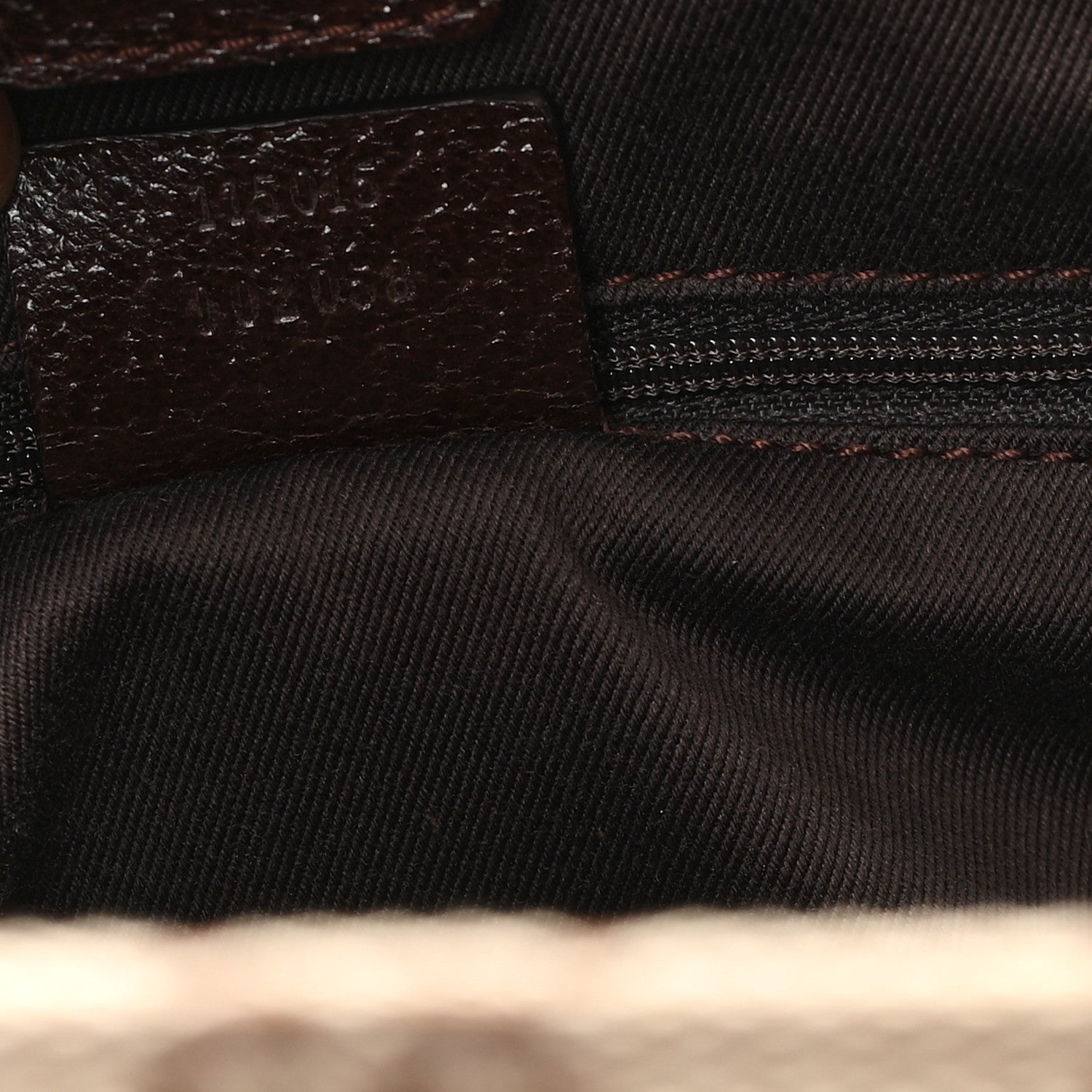 Gucci Monogram Large Bucket Tote Dark Brown 7 of 10