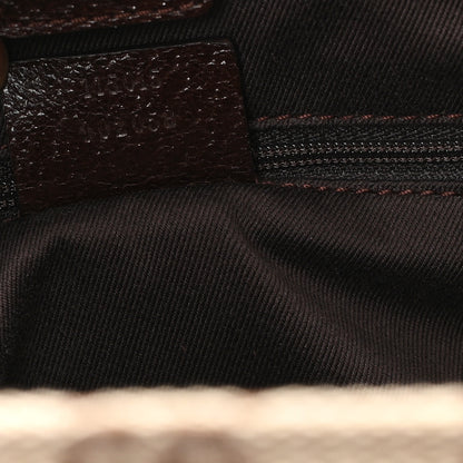 Gucci Monogram Large Bucket Tote Dark Brown 7 of 10