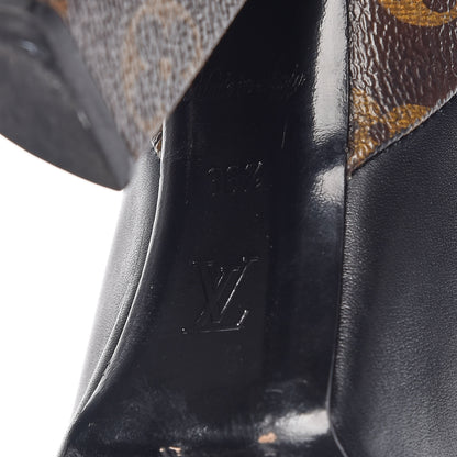 Louis Vuitton Calfskin Monogram Rodeo Queen Ankle Boots 36.5 Black 8 of 18