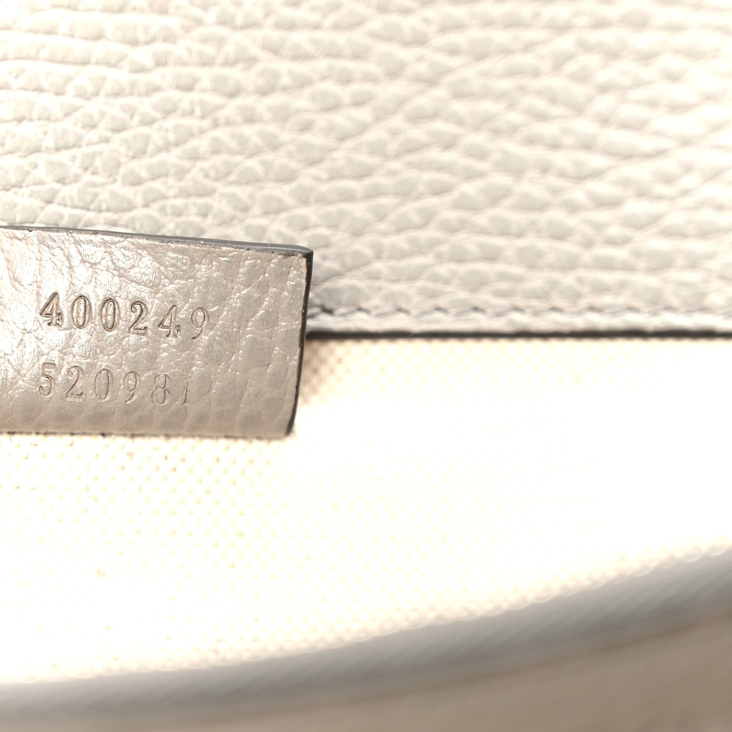 Gucci Pebbled Calfskin Small Dionysus Shoulder Bag Dusty Grey 9 of 12