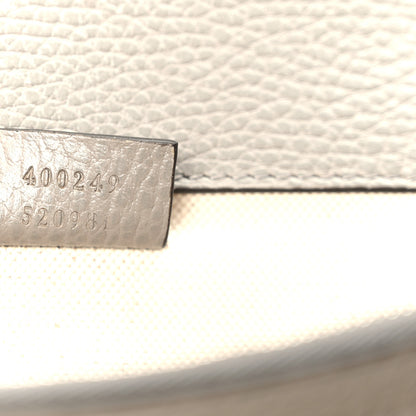 Gucci Pebbled Calfskin Small Dionysus Shoulder Bag Dusty Grey 9 of 12